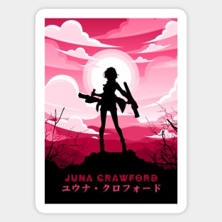 Juna Crawford | Trails Of Cold Steel Sticker